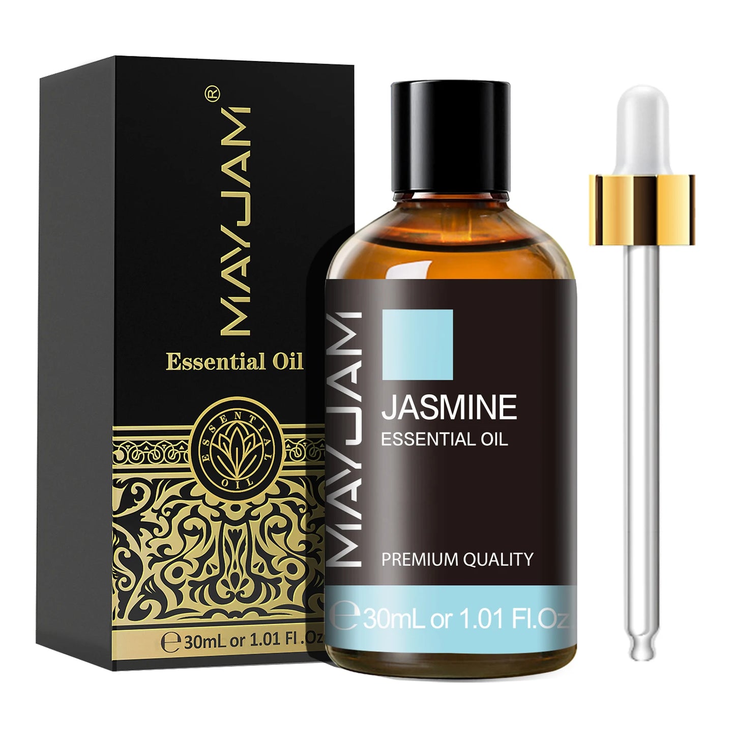 MAYJAM 30ML with Dropper Essential Oils Oregano Lemon Eucalyptus Spearmint Neroli Helichrysum Turmeric Anise Star Tea Tree