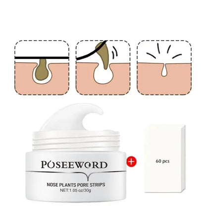 Removes Blackhead Nasal Membrane Nasal Strip Cleaner Pores Peeling Deep Cleansing Blackhead Acne Skin Care Product Korea