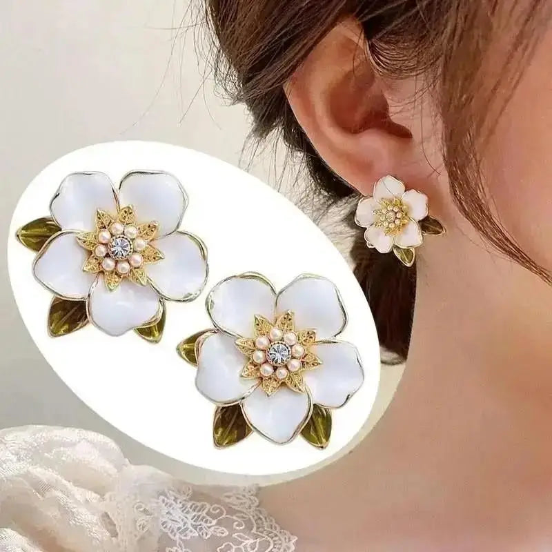 925 Silver Needle Korean Fashion Bow Crystal Drop Earrings For Women Jewelry 2025 Trending New Luxury Zircon Butterfly Earrings