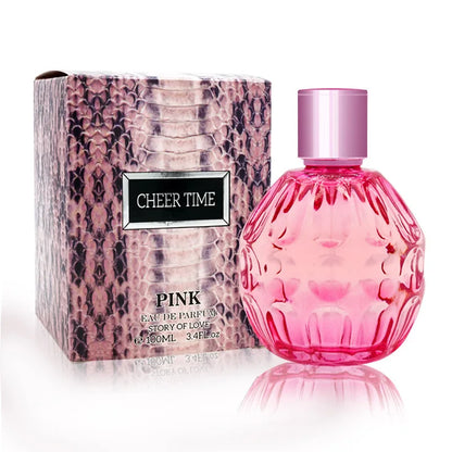 Cheer Time Unisex Love Perfume Long-lasting Fresh Jasmine Citrus Scent Eau De Toilette 100ml Couples Fun Dating Fragrance Spray