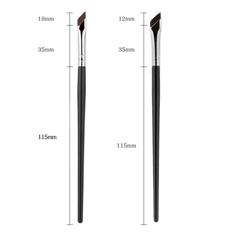 Karsyngirl 2/5Pc Upgrade Blade Eyeliner Brush Ultra Thin Fine Angle Flat Eyebrow Brush Under The Eyes Place Precise Detail Brush