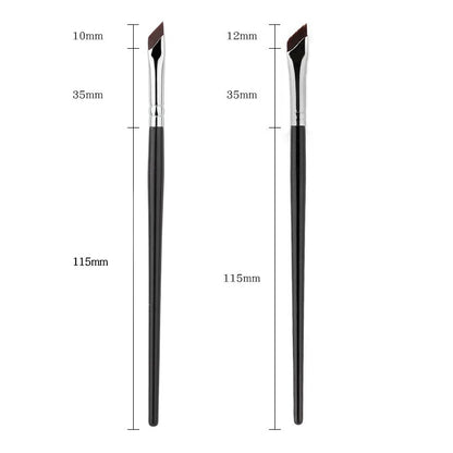 Karsyngirl 2/5Pc Upgrade Blade Eyeliner Brush Ultra Thin Fine Angle Flat Eyebrow Brush Under The Eyes Place Precise Detail Brush