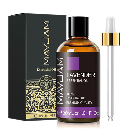 MAYJAM 30ML with Dropper Essential Oils Oregano Lemon Eucalyptus Spearmint Neroli Helichrysum Turmeric Anise Star Tea Tree