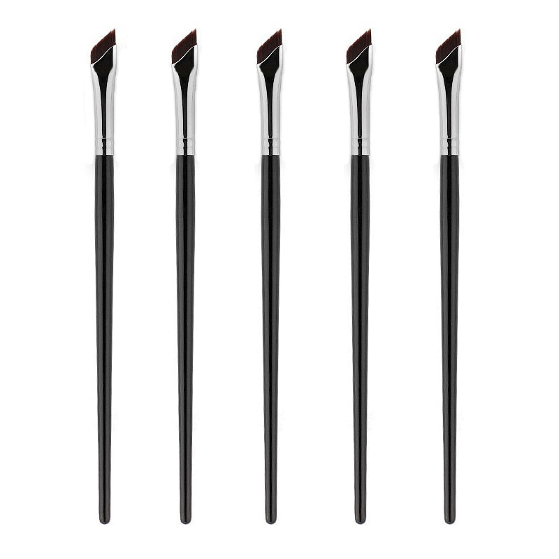 Karsyngirl 2/5Pc Upgrade Blade Eyeliner Brush Ultra Thin Fine Angle Flat Eyebrow Brush Under The Eyes Place Precise Detail Brush