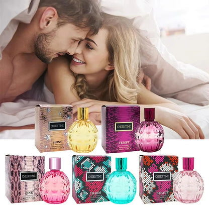 Cheer Time Unisex Love Perfume Long-lasting Fresh Jasmine Citrus Scent Eau De Toilette 100ml Couples Fun Dating Fragrance Spray