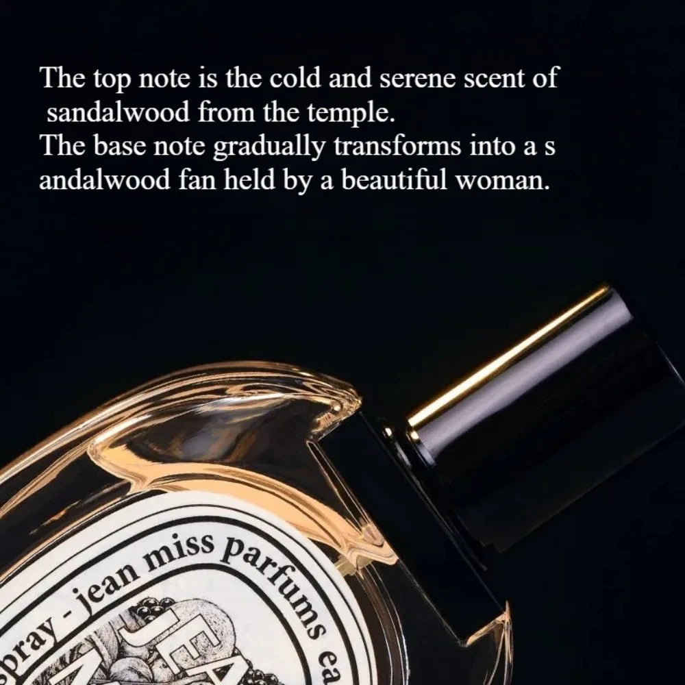 Sandalwood Perfume Men Women - Long-Lasting Light Fragrance, Niche Unisex Scent,Premium Woody Notes Fresh Clear Summer Perfume