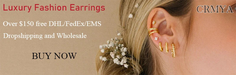 Korean Fashion Cubic Zirconia Yellow Silver Plated Stud Earring For Women Engagement Wedding Trendy Jewelry Gift Girls