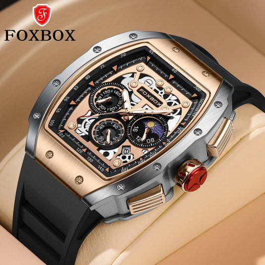 LIGE Men's Watches Fashion Sport Quartz Watch for Men Luxury Top Brand Waterproof Wristwatches Silicone Strap Relogios Masculino