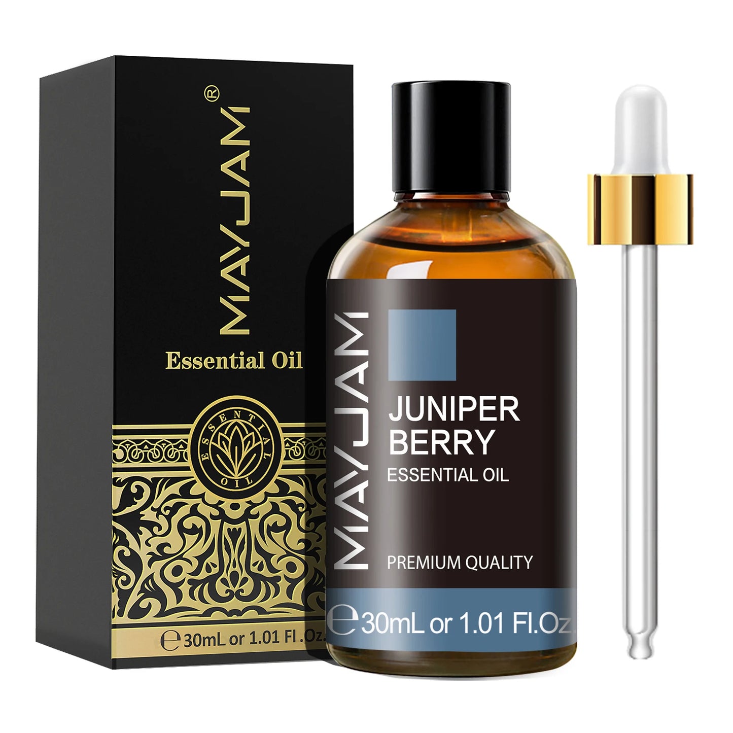 MAYJAM 30ML with Dropper Essential Oils Oregano Lemon Eucalyptus Spearmint Neroli Helichrysum Turmeric Anise Star Tea Tree