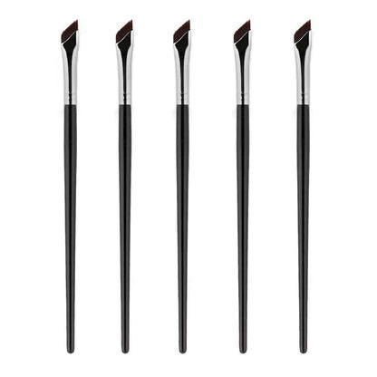 Karsyngirl 2/5Pc Upgrade Blade Eyeliner Brush Ultra Thin Fine Angle Flat Eyebrow Brush Under The Eyes Place Precise Detail Brush