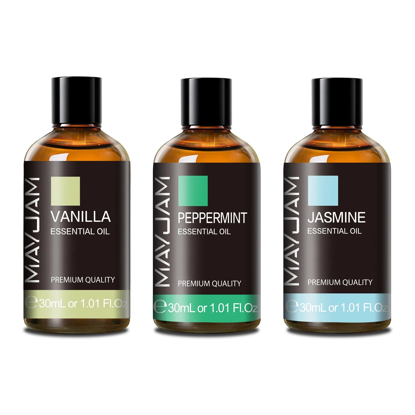 MAYJAM 30ML with Dropper Essential Oils Oregano Lemon Eucalyptus Spearmint Neroli Helichrysum Turmeric Anise Star Tea Tree