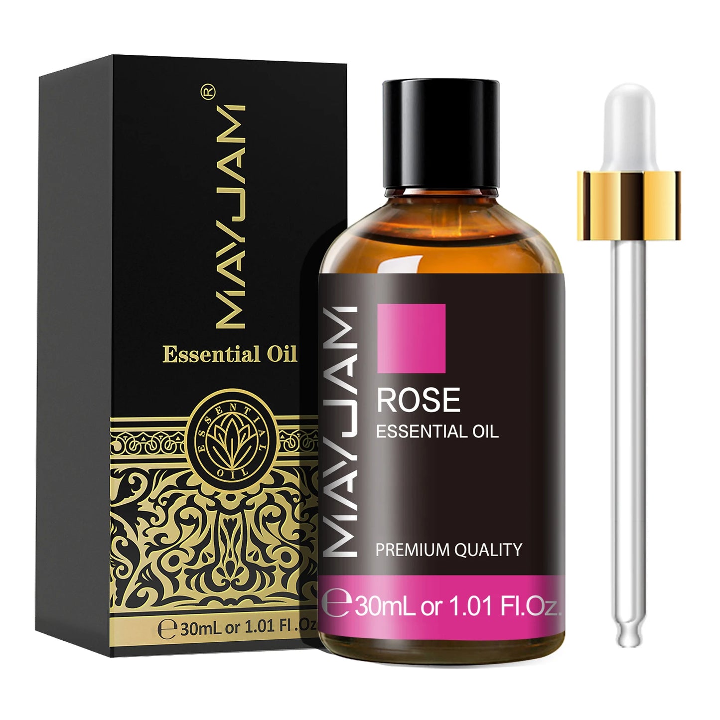 MAYJAM 30ML with Dropper Essential Oils Oregano Lemon Eucalyptus Spearmint Neroli Helichrysum Turmeric Anise Star Tea Tree
