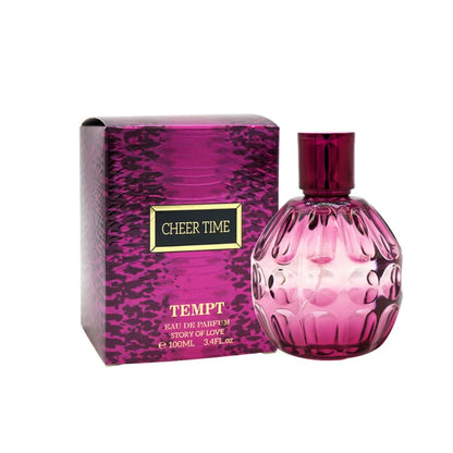 Cheer Time Unisex Love Perfume Long-lasting Fresh Jasmine Citrus Scent Eau De Toilette 100ml Couples Fun Dating Fragrance Spray