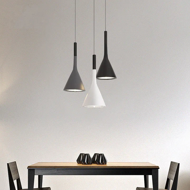 Nordic Modern LED Pendant Light - Perfect for Living Rooms, Bedrooms, Dining Rooms, and Cafes.