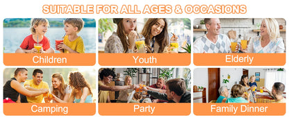 Masticating Juicer Attachment for KitchenAid Stand Mixer, Slow Juicer Attachment with Silicone Tube and Cleaning Brush