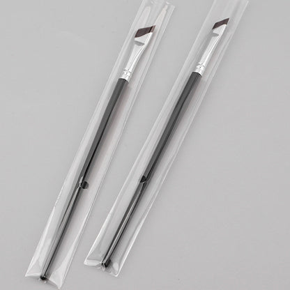 Karsyngirl 2/5Pc Upgrade Blade Eyeliner Brush Ultra Thin Fine Angle Flat Eyebrow Brush Under The Eyes Place Precise Detail Brush