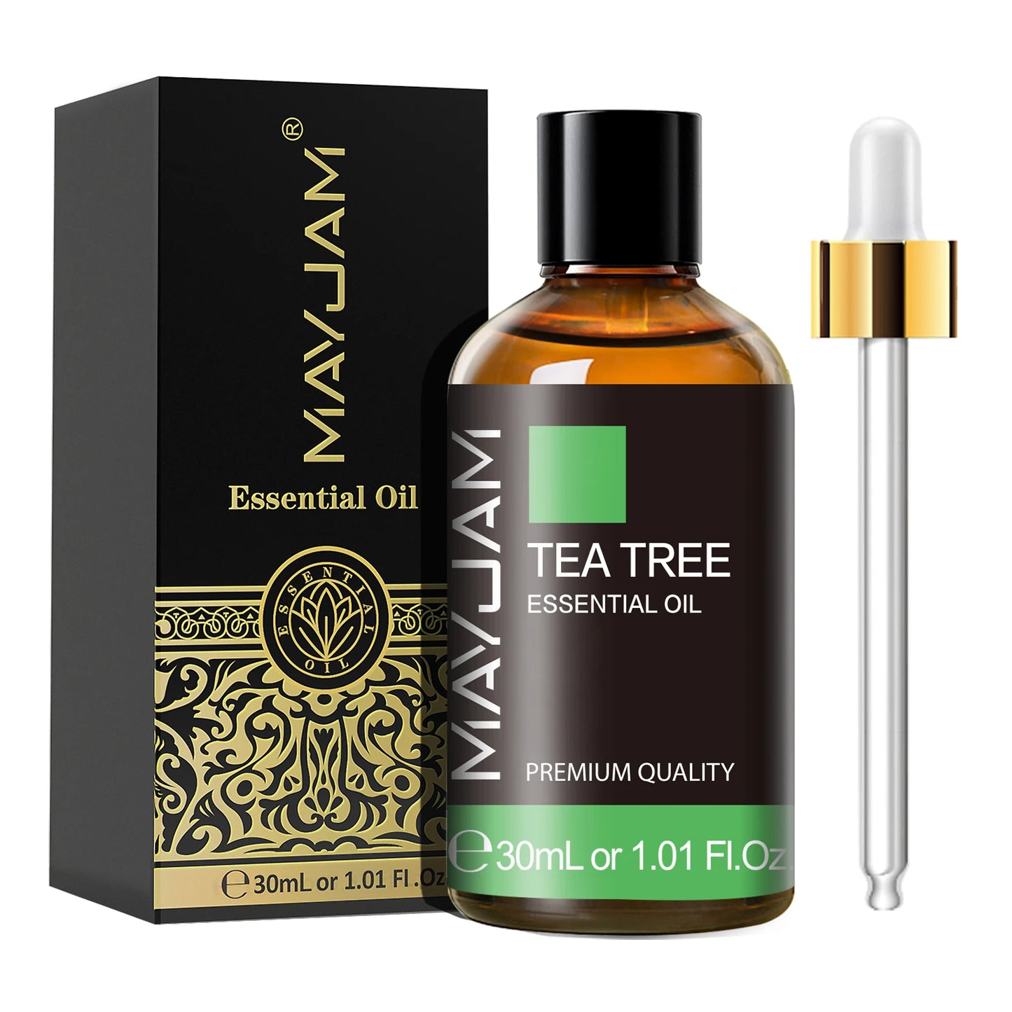 MAYJAM 30ML with Dropper Essential Oils Oregano Lemon Eucalyptus Spearmint Neroli Helichrysum Turmeric Anise Star Tea Tree