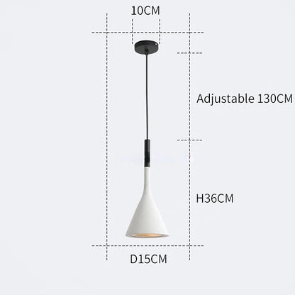 Nordic Modern LED Pendant Light - Perfect for Living Rooms, Bedrooms, Dining Rooms, and Cafes.