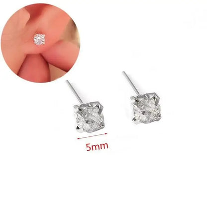 925 Silver Needle Korean Fashion Bow Crystal Drop Earrings For Women Jewelry 2025 Trending New Luxury Zircon Butterfly Earrings