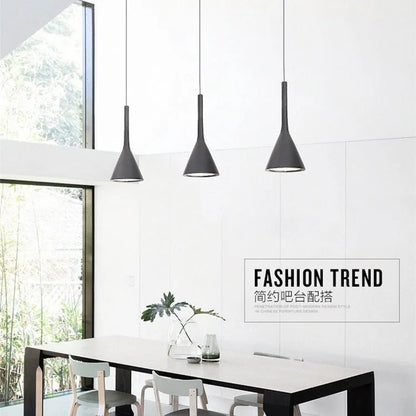 Nordic Modern LED Pendant Light - Perfect for Living Rooms, Bedrooms, Dining Rooms, and Cafes.
