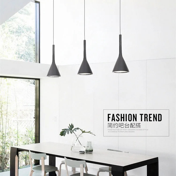Nordic Modern LED Pendant Light - Perfect for Living Rooms, Bedrooms, Dining Rooms, and Cafes.