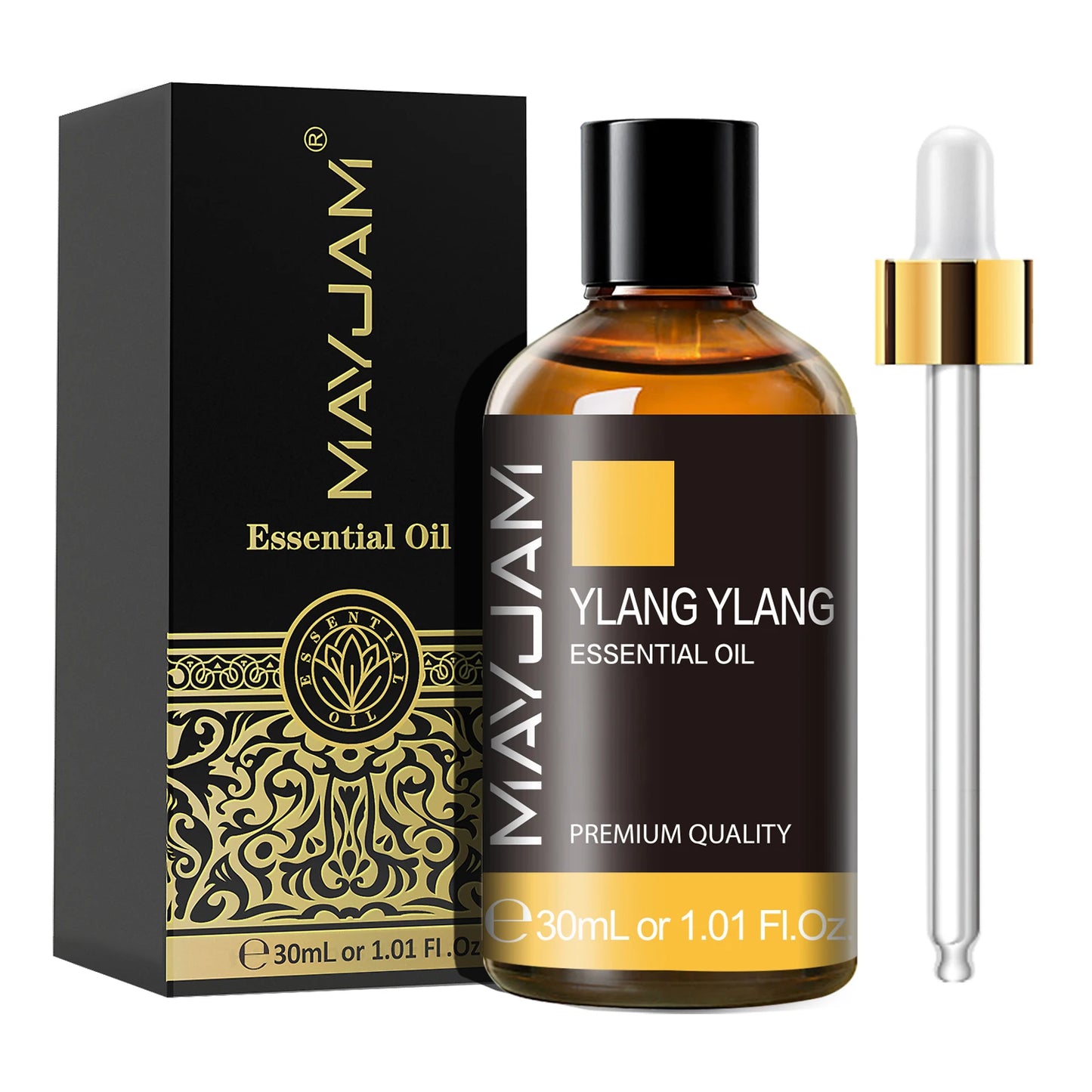 MAYJAM 30ML with Dropper Essential Oils Oregano Lemon Eucalyptus Spearmint Neroli Helichrysum Turmeric Anise Star Tea Tree