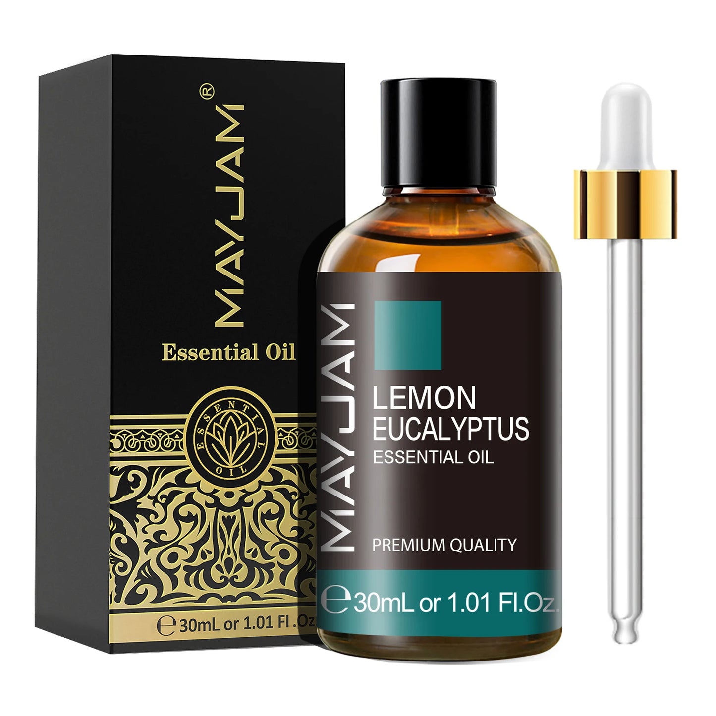 MAYJAM 30ML with Dropper Essential Oils Oregano Lemon Eucalyptus Spearmint Neroli Helichrysum Turmeric Anise Star Tea Tree