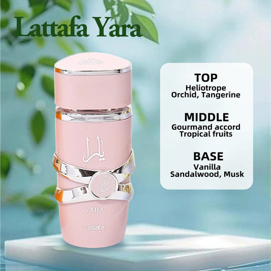 Lattafa Yara Perfume Eau De Parfum Original Arab Perfumes Arabian Perfume High Quality Pheromones Perfume For Women For Men