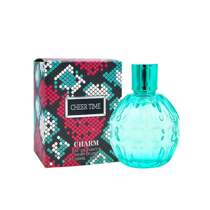 Cheer Time Unisex Love Perfume Long-lasting Fresh Jasmine Citrus Scent Eau De Toilette 100ml Couples Fun Dating Fragrance Spray