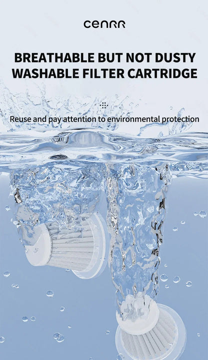 CENRR 998000PA Car Vacuum Cleaner Strong Suction Powerful Handheld Wireless Vacuum Cleaner Mini Blower for Home Appliance