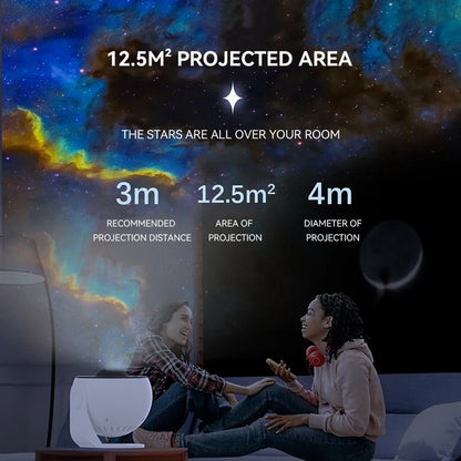 Night Light Galaxy Projector Starry Sky Projector 360° Rotate Planetarium Lamp For Kids Bedroom Valentines Day Gift Wedding Deco