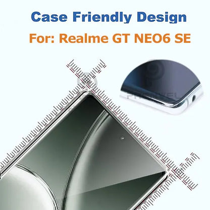 3D Protective Glass For Realme GT NEO 6 Full Glue Screen Protector Anti Shatter GT 6T Tempered Glass Film