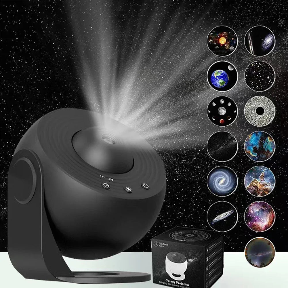 Night Light Galaxy Projector Starry Sky Projector 360° Rotate Planetarium Lamp For Kids Bedroom Valentines Day Gift Wedding Deco