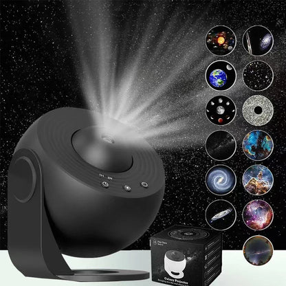 Night Light Galaxy Projector Starry Sky Projector 360° Rotate Planetarium Lamp For Kids Bedroom Valentines Day Gift Wedding Deco