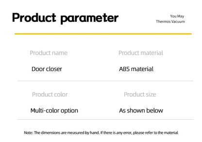 Automatic Drawstring Door Closer, Sliding Door, Office, Bathroom, Bedroom, Household, Simple Silent and Non Punching Door Closer