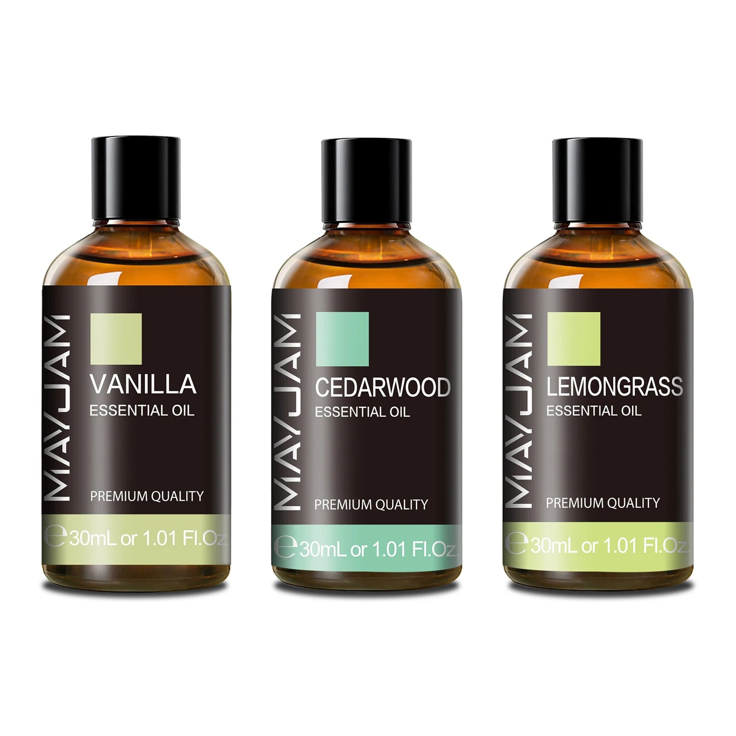 MAYJAM 30ML with Dropper Essential Oils Oregano Lemon Eucalyptus Spearmint Neroli Helichrysum Turmeric Anise Star Tea Tree