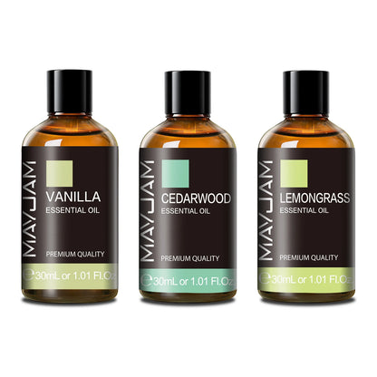 MAYJAM 30ML with Dropper Essential Oils Oregano Lemon Eucalyptus Spearmint Neroli Helichrysum Turmeric Anise Star Tea Tree