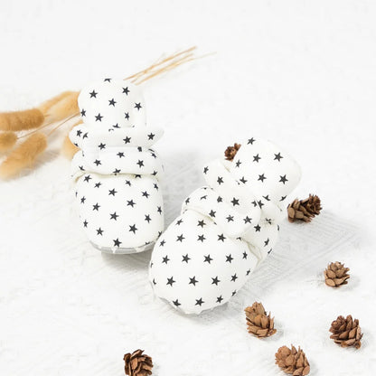 Winter Padded Thickened High-top Warm Newborn Baby Walking Shoe Anti-slip Cotton Soft Bottom Versatile Classic Baby Casual Shoes